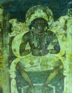 medytacja - freski, Ajanta