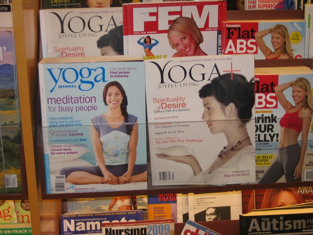 czasopisma dotyczące jogi