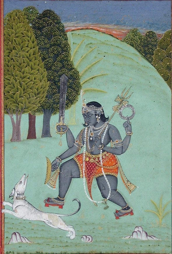 Bhairava i Bhairavi mudra. Patrycja Gawlińska